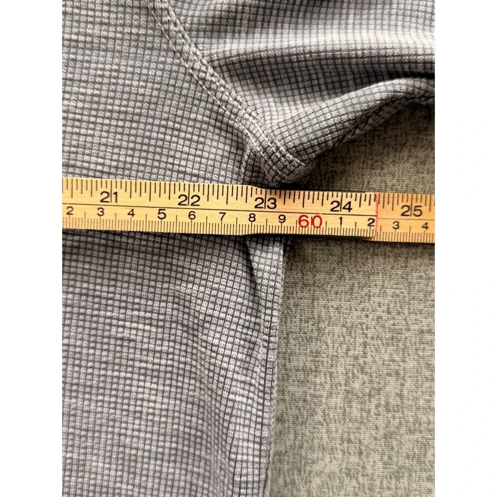 Tommy Bahama Mens Large Blue Grey‎ Micro Grid Tencel Modal Blend Polo Shirt